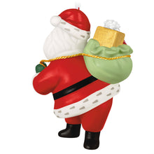 Load image into Gallery viewer, Vintage Santa Porcelain Ornament
