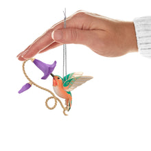 Load image into Gallery viewer, The Beauty of Birds Allen&#39;s Hummingbird Special Edition Metal Ornament
