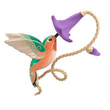 Load image into Gallery viewer, The Beauty of Birds Allen&#39;s Hummingbird Special Edition Metal Ornament
