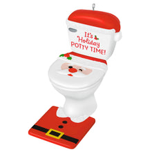 Load image into Gallery viewer, It&#39;s Holiday Potty Time Ornament
