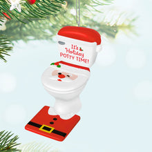 Load image into Gallery viewer, It&#39;s Holiday Potty Time Ornament
