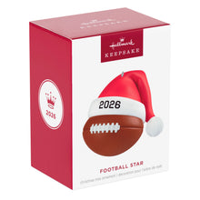Load image into Gallery viewer, Football Star 2026 Ornament
