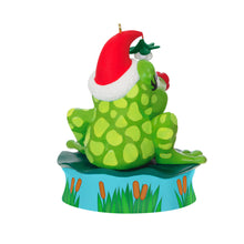 Load image into Gallery viewer, Mistle-Toad Ornament With Sound,
