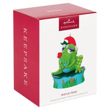 Load image into Gallery viewer, Mistle-Toad Ornament With Sound,
