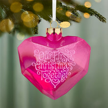 Load image into Gallery viewer, Our First Christmas Together 2026 Glass Ornament
