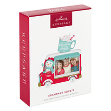 Load image into Gallery viewer, Grandma&#39;s Sweets 2024 Photo Frame Ornament
