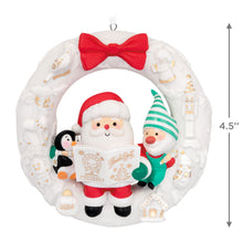 Load image into Gallery viewer, Wreath of Memories 2024 Porcelain Ornament
