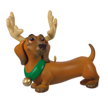 Load image into Gallery viewer, Available December 7, 2024- Reindoggie Ornament
