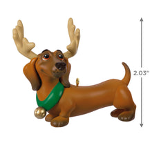 Load image into Gallery viewer, Available December 7, 2024- Reindoggie Ornament
