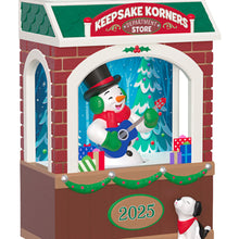 Load image into Gallery viewer, Rockin&#39; Window Shopping 2025 Musical Ornament With Light and Motion
