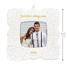 Load image into Gallery viewer, Best Love Story Ever 2026 Photo Frame Porcelain Ornament
