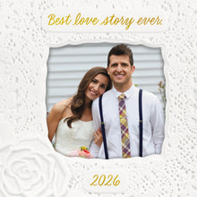 Load image into Gallery viewer, Best Love Story Ever 2026 Photo Frame Porcelain Ornament
