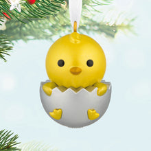 Load image into Gallery viewer, Yellow Chick in Egg Keepsake Ornament
