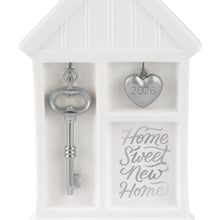 Load image into Gallery viewer, Home Sweet New Home 2026 Porcelain and Metal Ornament
