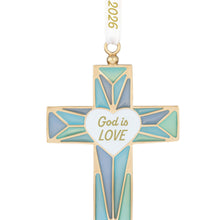 Load image into Gallery viewer, God is Love 2026 Metal Ornament
