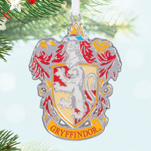 Load image into Gallery viewer, Harry Potter™ Hogwarts™ House Crest Metal Ornaments, Set of 4

