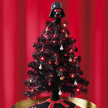 Load image into Gallery viewer, Mini ShowToppers Black Christmas Tree With Light, 17&quot;
