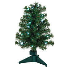 Load image into Gallery viewer, Mini ShowToppers Evergreen Christmas Tree With Light, 17&quot;
