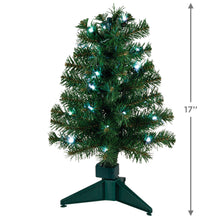 Load image into Gallery viewer, Mini ShowToppers Evergreen Christmas Tree With Light, 17&quot;

