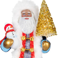 Load image into Gallery viewer, Black Father Christmas Ornament
