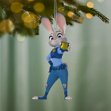 Load image into Gallery viewer, Disney Zootopia 10th Anniversary Officer Judy Hopps Ornament
