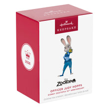 Load image into Gallery viewer, Disney Zootopia 10th Anniversary Officer Judy Hopps Ornament
