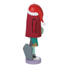 Load image into Gallery viewer, Disney Tim Burton's The Nightmare Before Christmas Festive Sally Nutcracker Ornament

