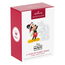 Load image into Gallery viewer, Disney Mickey Mouse A Year of Disney Magic 2026 Ornament
