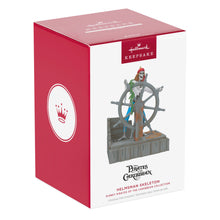 Load image into Gallery viewer, Disney Pirates of the Caribbean Collection Helmsman Skeleton Ornament With Light and Sound
