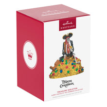 Load image into Gallery viewer, Disney Pirates of the Caribbean Collection Treasure Skeleton Ornament With Light and Sound
