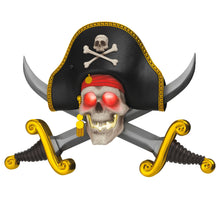 Load image into Gallery viewer, Disney Pirates of the Caribbean Collection The Talking Skull Ornament With Light and Sound
