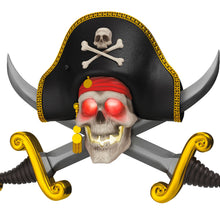 Load image into Gallery viewer, Disney Pirates of the Caribbean Collection The Talking Skull Ornament With Light and Sound
