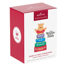 Load image into Gallery viewer, Disney Winnie the Pooh Baby's First Christmas 2026 Ornament
