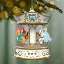 Load image into Gallery viewer, Disney Princess Dreams Go Round Musical Ornament With Light and Motion
