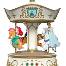 Load image into Gallery viewer, Disney Princess Dreams Go Round Musical Ornament With Light and Motion
