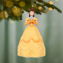 Load image into Gallery viewer, Disney Beauty and the Beast 35th Anniversary Belle With the Enchanted Mirror Ornament
