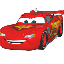 Load image into Gallery viewer, Disney/Pixar Cars 2 15th Anniversary Lightning McQueen Metal Ornament
