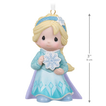 Load image into Gallery viewer, Disney Precious Moments Frozen Elsa Porcelain Ornament
