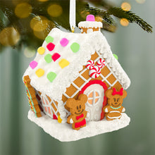 Load image into Gallery viewer, Disney Mickey and Friends Jolly Gingerbread House Musical Ornament With Light
