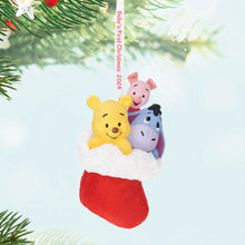 Load image into Gallery viewer, Disney Winnie the Pooh A Snuggly First Christmas 2024 Ornament
