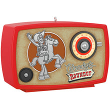 Load image into Gallery viewer, Disney/Pixar Toy Story 2 Woody&#39;s Roundup Radio Ornament With Light and Sound
