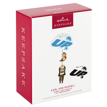 Load image into Gallery viewer, Disney/Pixar Up 15th Anniversary Carl and Russell Ornament With Sound and Motion
