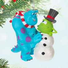 Load image into Gallery viewer, Disney/Pixar Monsters, Inc. Sulley Builds a Snow-Mike Ornament
