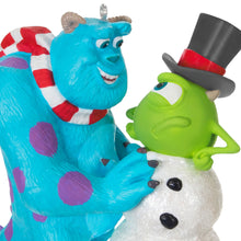 Load image into Gallery viewer, Disney/Pixar Monsters, Inc. Sulley Builds a Snow-Mike Ornament
