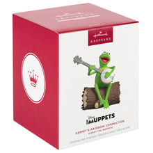 Load image into Gallery viewer, Disney The Muppets Kermit&#39;s Rainbow Connection Musical Ornament With Motion
