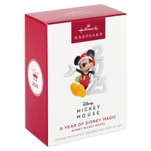 Load image into Gallery viewer, Disney Mickey Mouse A Year of Disney Magic 2025 Ornament
