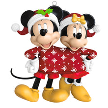 Load image into Gallery viewer, Disney Mickey and Minnie Sweater-Sharing Sweethearts
