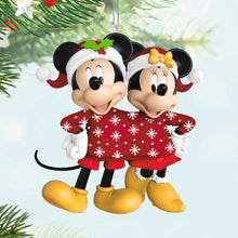 Load image into Gallery viewer, Disney Mickey and Minnie Sweater-Sharing Sweethearts
