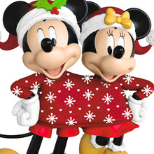 Load image into Gallery viewer, Disney Mickey and Minnie Sweater-Sharing Sweethearts
