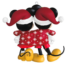 Load image into Gallery viewer, Disney Mickey and Minnie Sweater-Sharing Sweethearts
